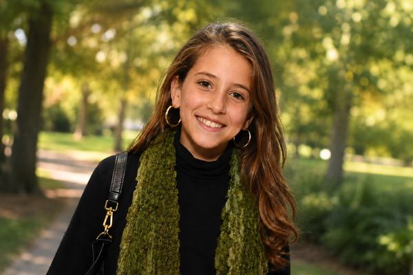 Julia Eisenman as a child